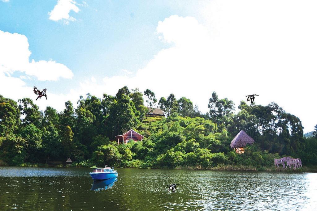 Lake Bunyonyi Eco Resort Chabahinga Экстерьер фото